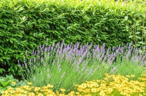 Kis termetű növények, amik jól mutatnak a babérmeggy előtt